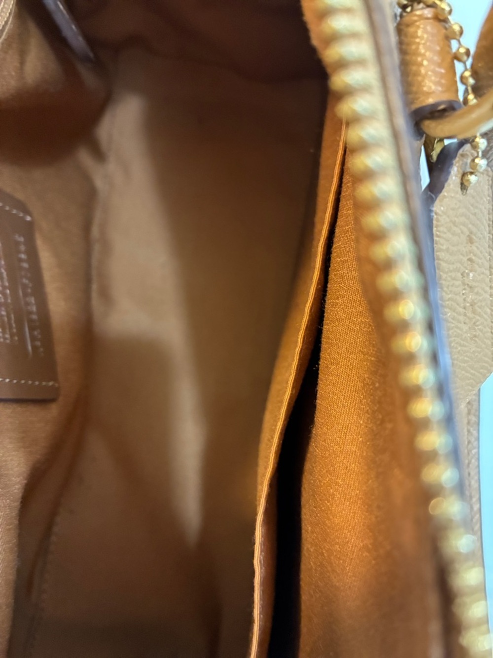 Coach  Saddle BrownLeather Rowan Boston Bag crossgrain - Picture 10 of 14